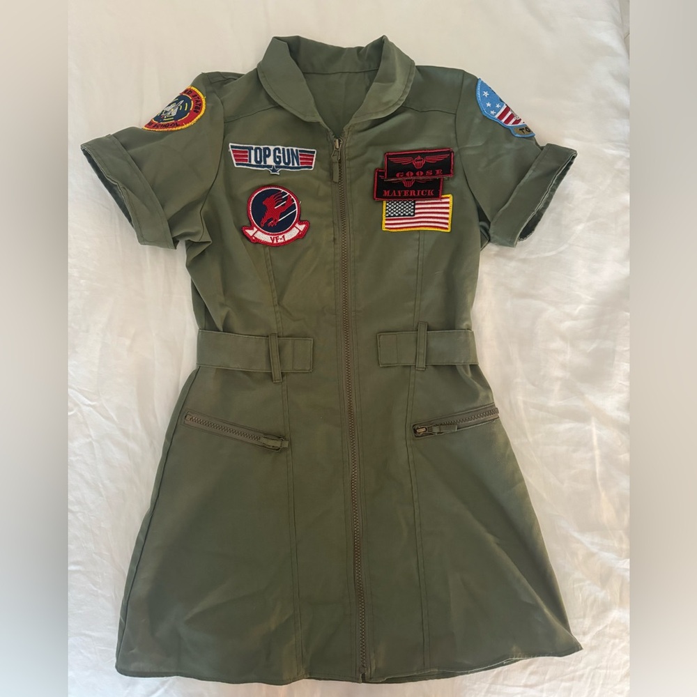 Topgun Halloween Costume Dress